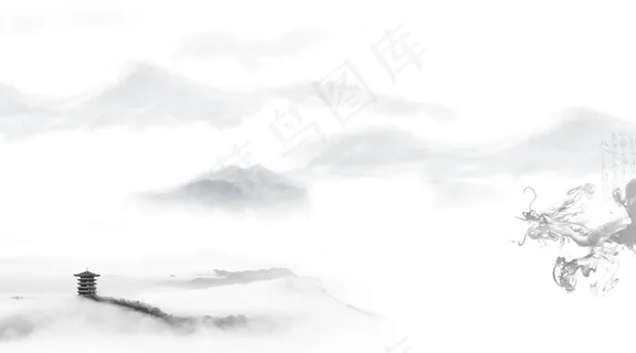 山水背景图片 山水背景图片