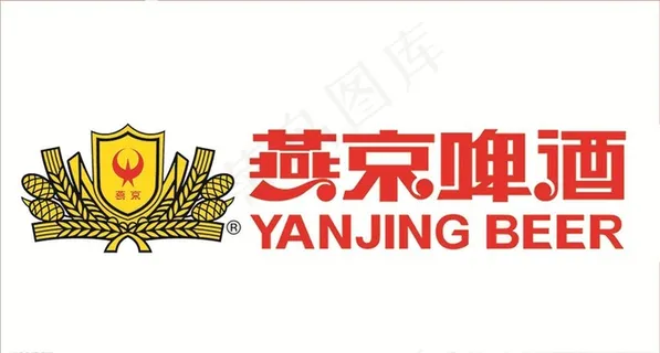 燕京啤酒logo图片