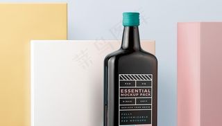 包装样机  贴图图片