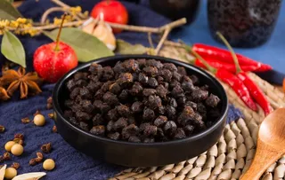 传统做法的美味豆豉图片