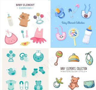 卡通婴儿用品图片