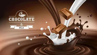 巧克力广告海报图片