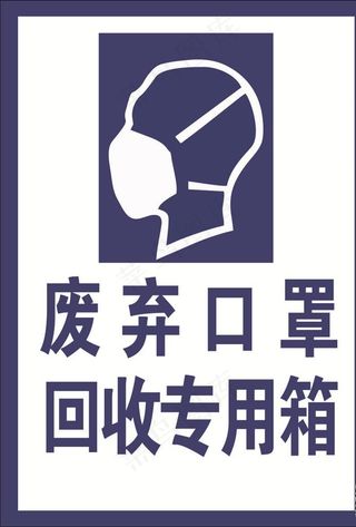 废弃口罩回收专用箱图片