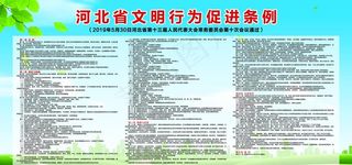 河北省文明行为促进条例图片