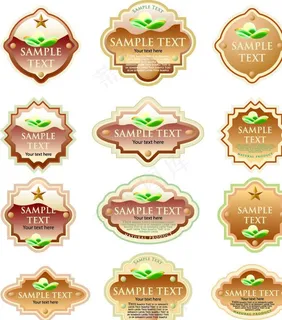 欧式标签图片