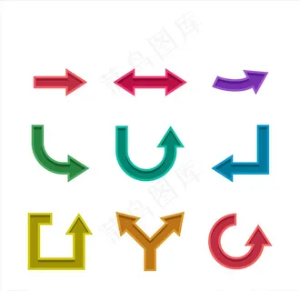 矢量箭头素材图片 矢量箭头素材图片