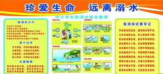 珍爱生命 远离溺水图片