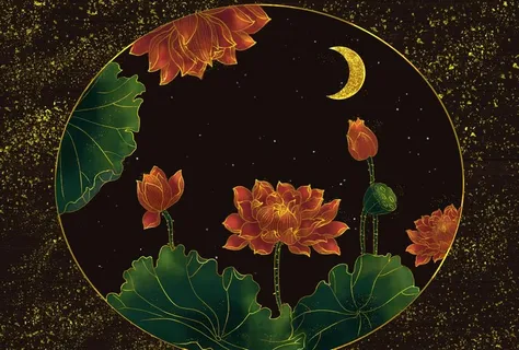 烫金中国风图片