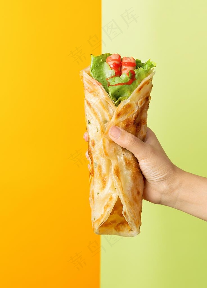 手抓饼图片