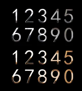 金属数字图片 金属数字图片