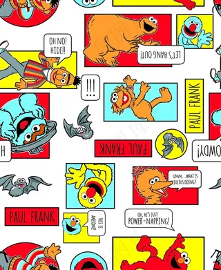 卡通图案芝麻街图片