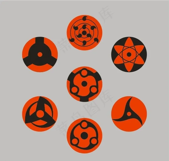 写轮眼图片cdr矢量模版下载