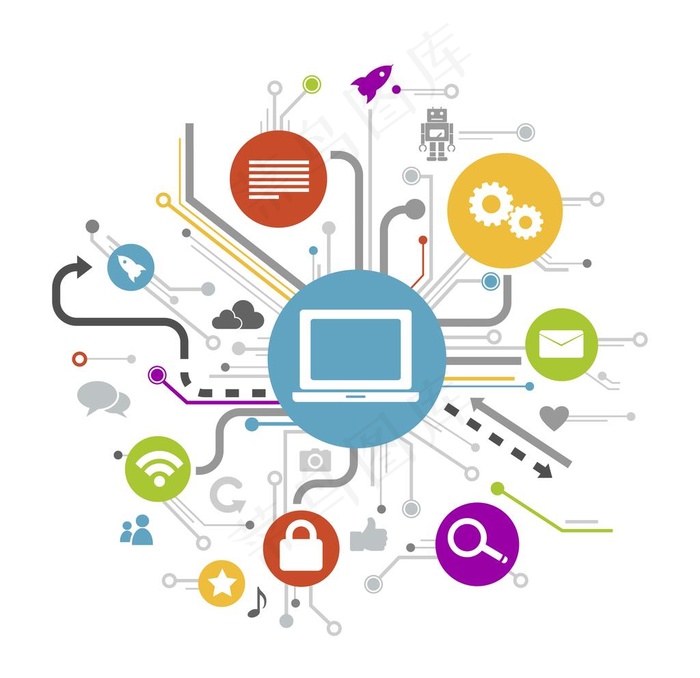 互联网图标图片