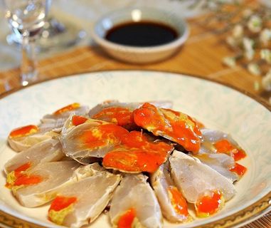 宁波咸炝蟹图片