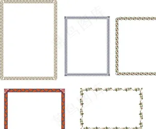 花藤边框 相框图片
