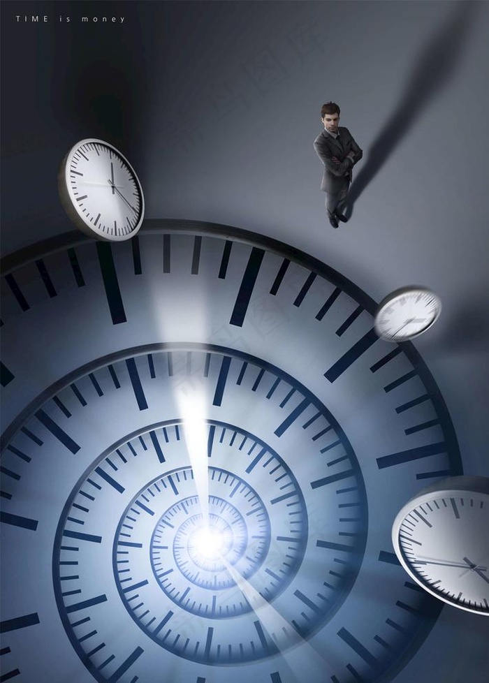 时间海报图片