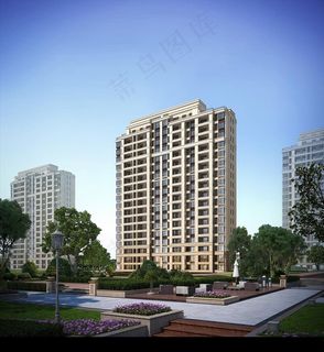 小区园林景观效果图图片