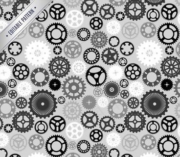 齿轮图案图片