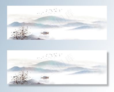 水墨装饰画图片