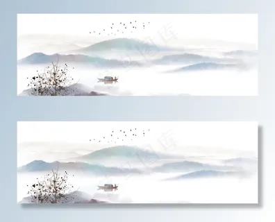 水墨装饰画图片