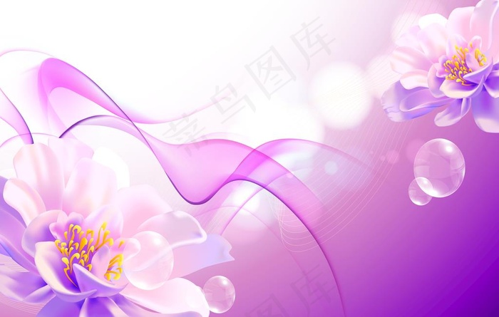 梦幻玫瑰电视背景墙图片