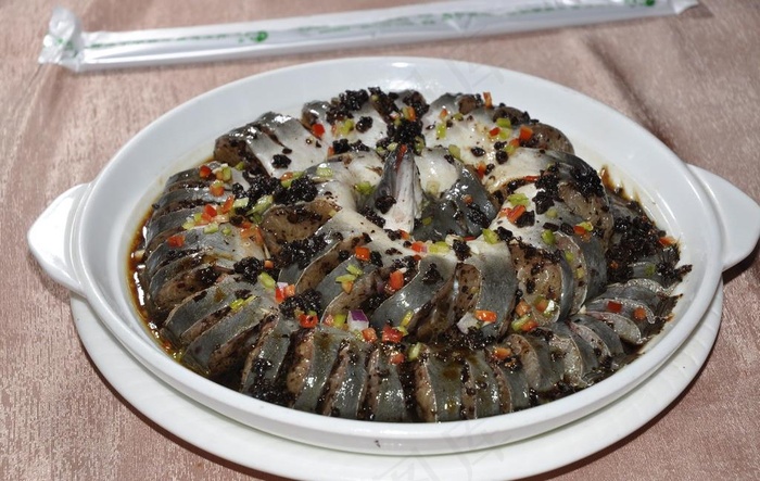 豉汁蒸白鳝图片