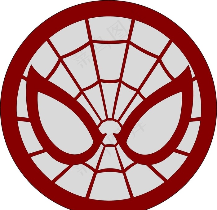 蜘蛛侠标志图片