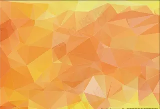 黄色几何炫彩 黄色背景  、图片