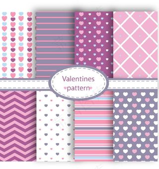 小清新底纹图案设计图片