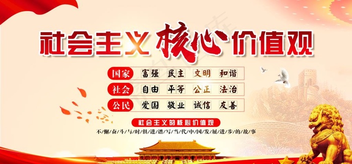 *核心价值观图片