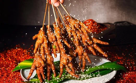 烤鸡爪图片 烤鸡爪图片