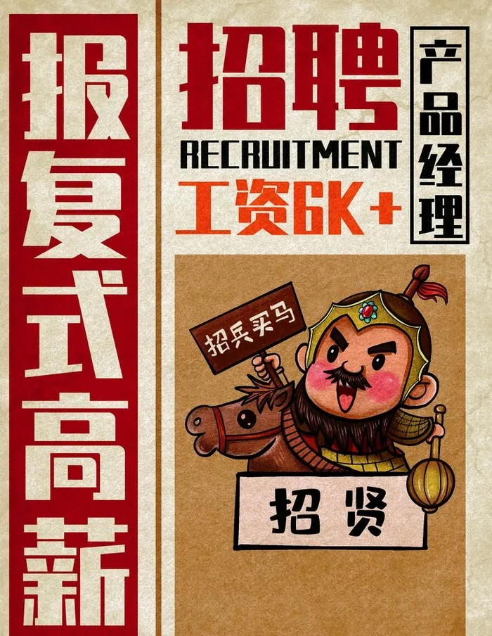 招聘图片(3543X4724(DPI:150))psd模版下载