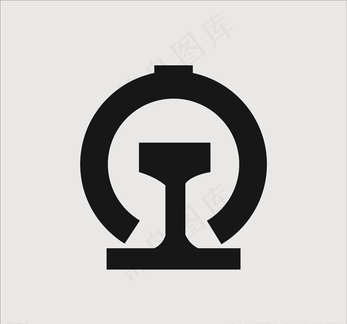 铁路局LOGO图片cdr矢量模版下载