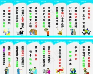 仓库管理标语图片