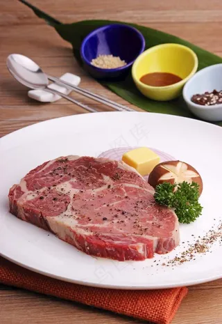 黑椒牛肉眼图片