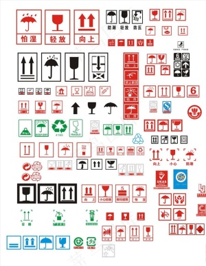 箱标标志大全图片