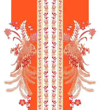 凤凰腰果定位花图片