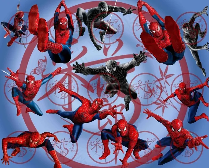 蜘蛛侠图片(6000X5000(DPI:300))psd模版下载