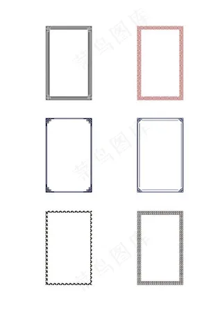 中式 古典 边框素材 花边素材图片