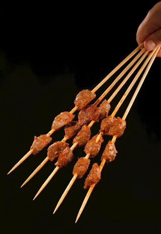 碳烤牛筋丸图片