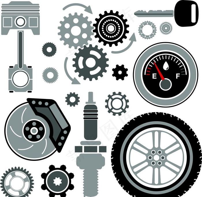 汽车配件图片