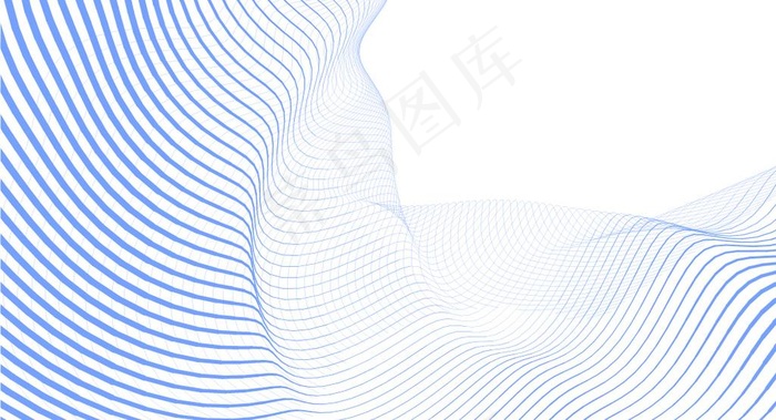 时尚蓝色波浪线抽象背景设计图片eps,ai矢量模版下载