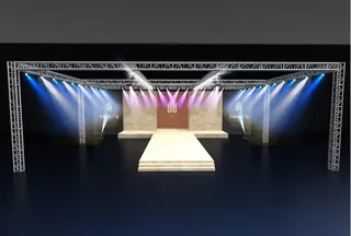 时装秀舞台效果图图片