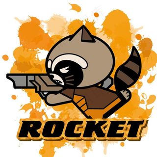 银河护卫队矢量卡通图片