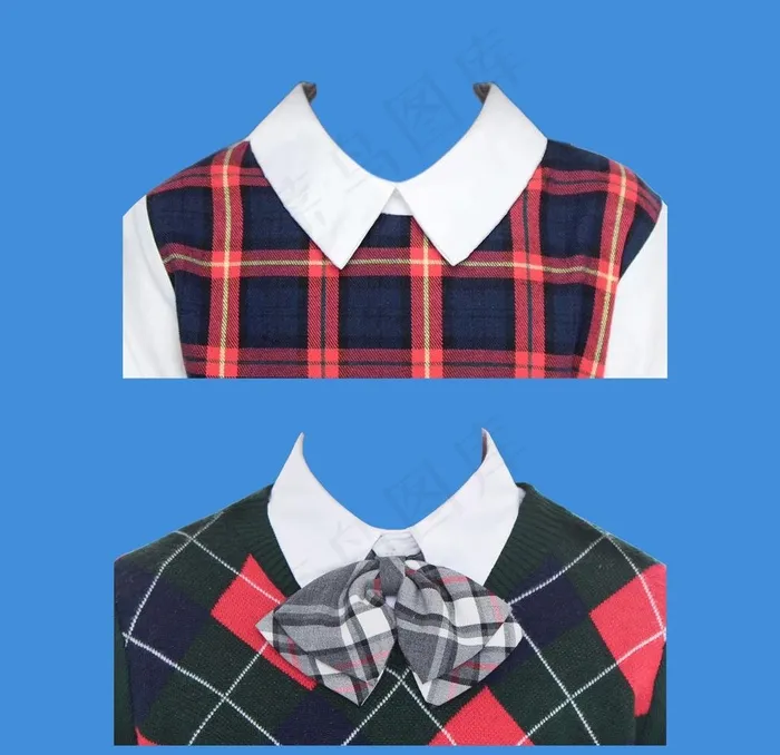 小女孩证件照衣服素材图片(3067X3066(DPI:2210))psd模版下载