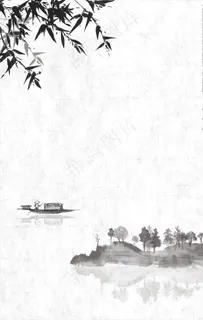 中国风 水墨背景图片