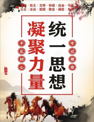 不忘初心 牢记使命图片