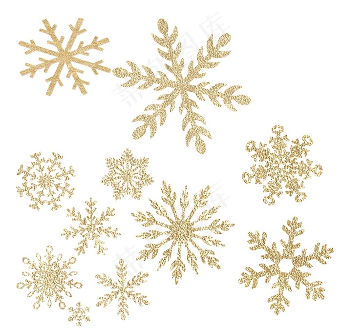 雪花图片psd模版下载