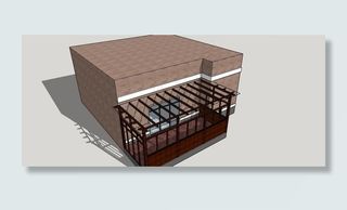 阳光房模型图片