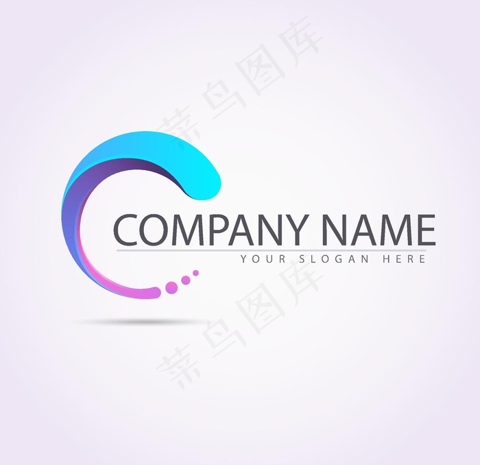 创意企业logo图片ai矢量模版下载